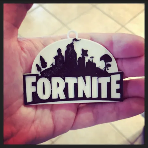 Fortnite Logo Christmas Ornament