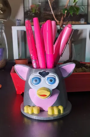 Furby pen pot