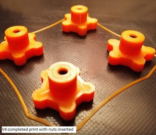 Miniatura 5 do modelo 3D Anycubic Mega Nylock Bed Level Adjuster