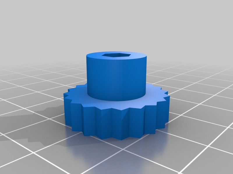 Miniatura 8 do modelo 3D Anycubic Mega Nylock Bed Level Adjuster