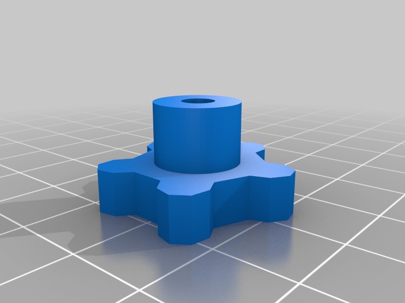 Miniatura 10 do modelo 3D Anycubic Mega Nylock Bed Level Adjuster