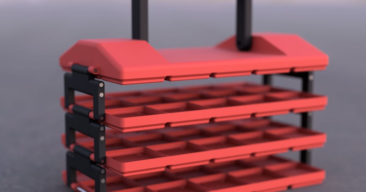 Gridfinity Toolbox (Parametric) by classy Download free STL model