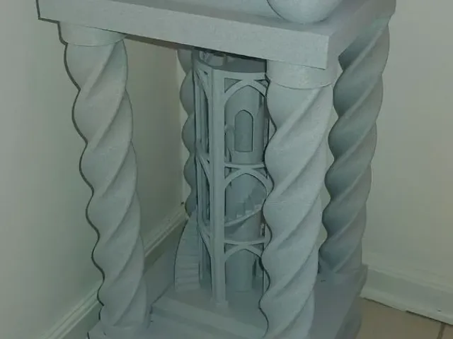 END TABLE SPIRAL STAIRS
