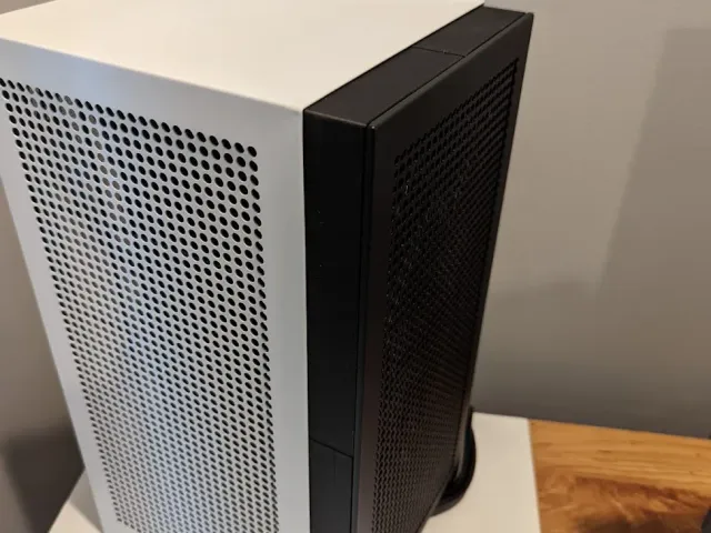 NZXT H1 v2 Rear Panel Fan Mod