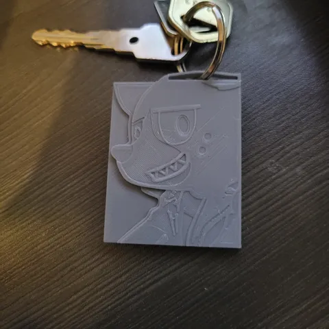 Haida Aggretsuko Keychain