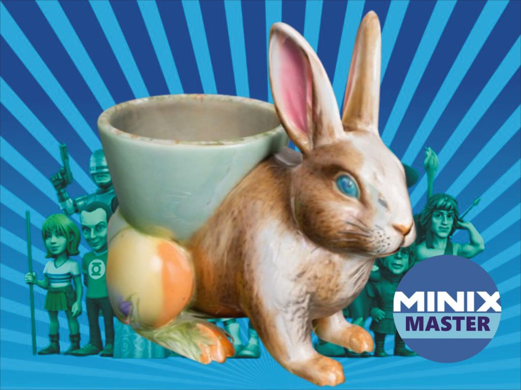 easter rabbit egg cup