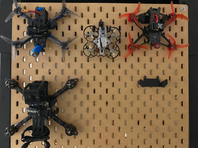 Drone Holder for IKEA Skadis