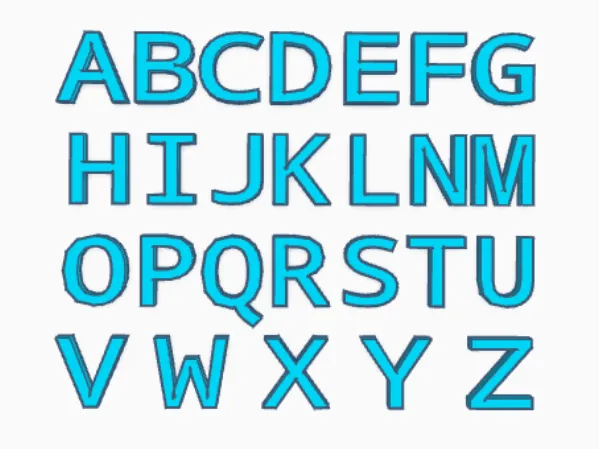 Alphabet A - Z