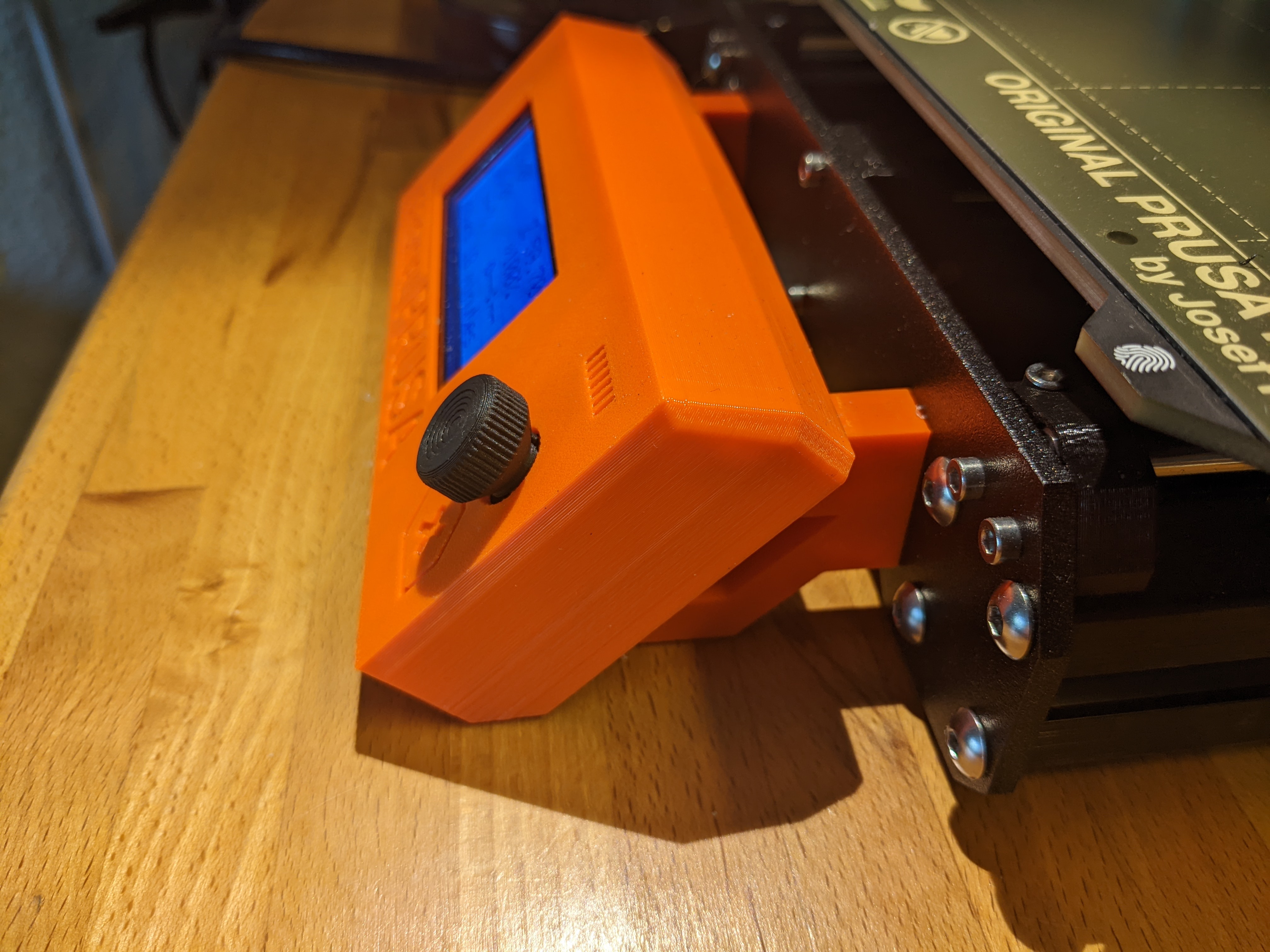 Prusa LCD Control Knob by Korvell Download free STL model