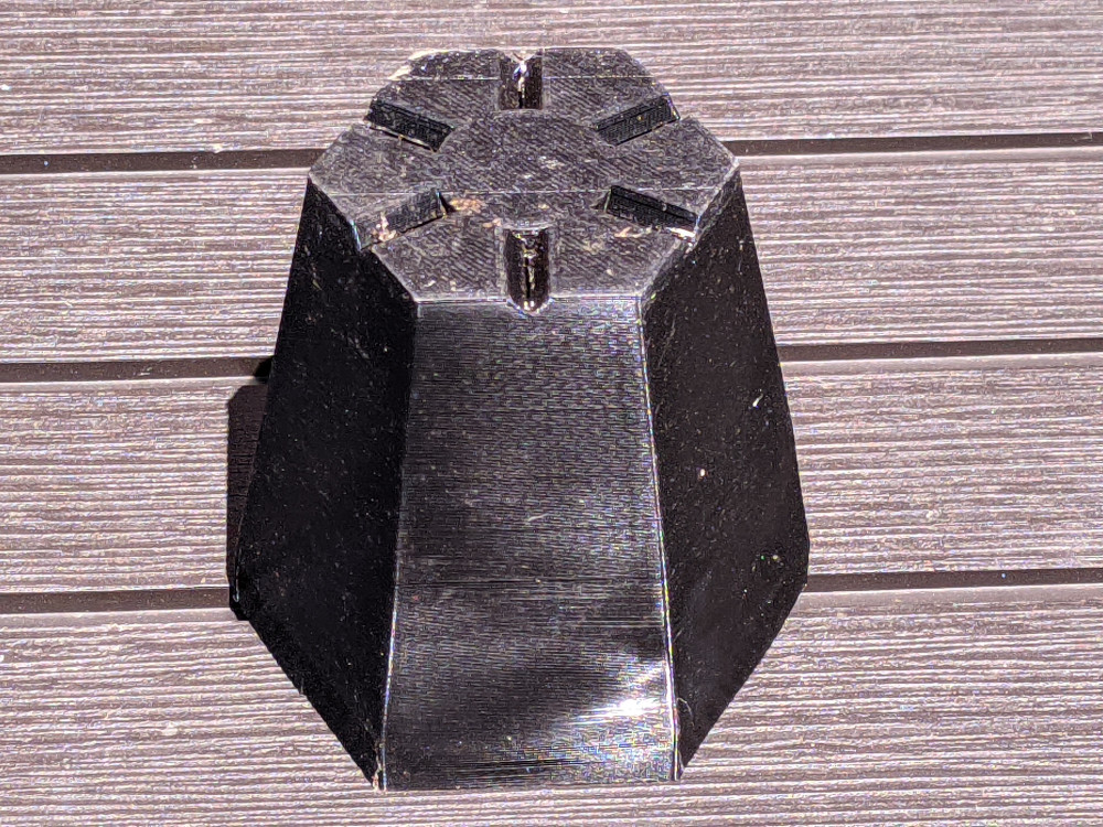 Hexagonal Plant Pot (Vase Mode)