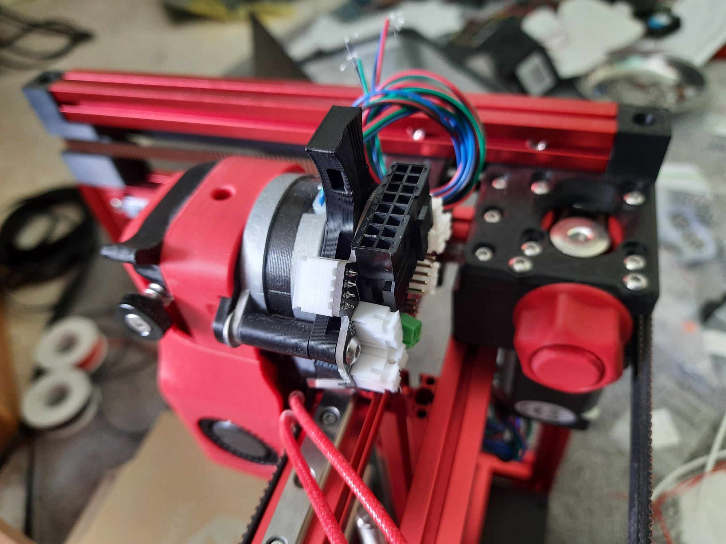 Voron 0/0.1 Strain Relief Mellow Fly MiniAB-Board