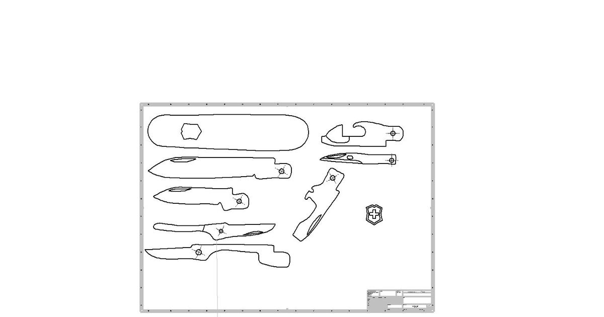 modèle 3D de Couteau suisse - TurboSquid 925782