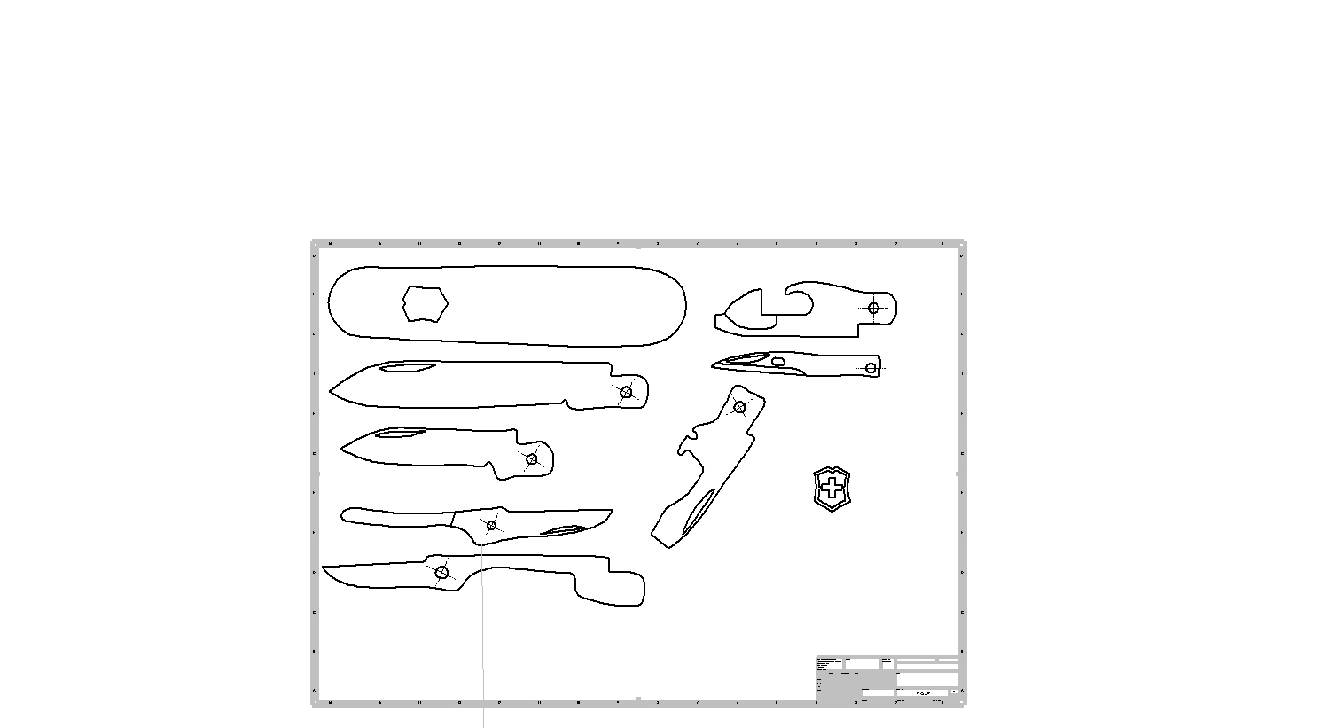 couteau suisse plan 2D