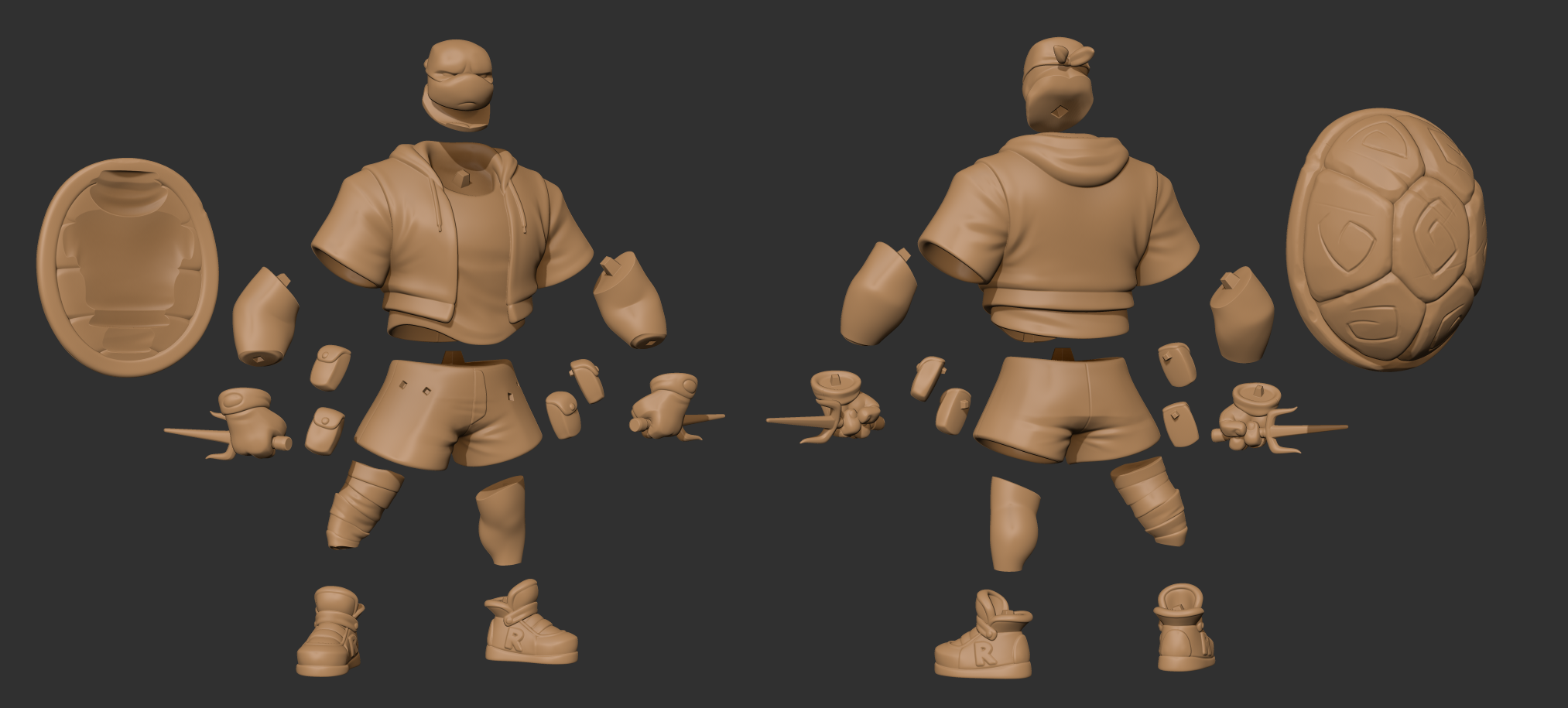 Miniatura 3 do modelo 3D Raph