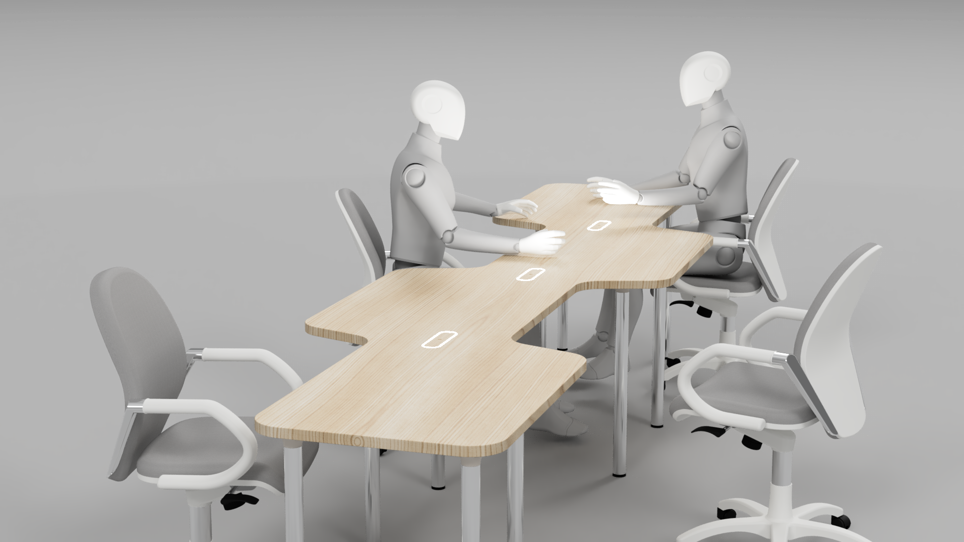 Coworking/study desk
