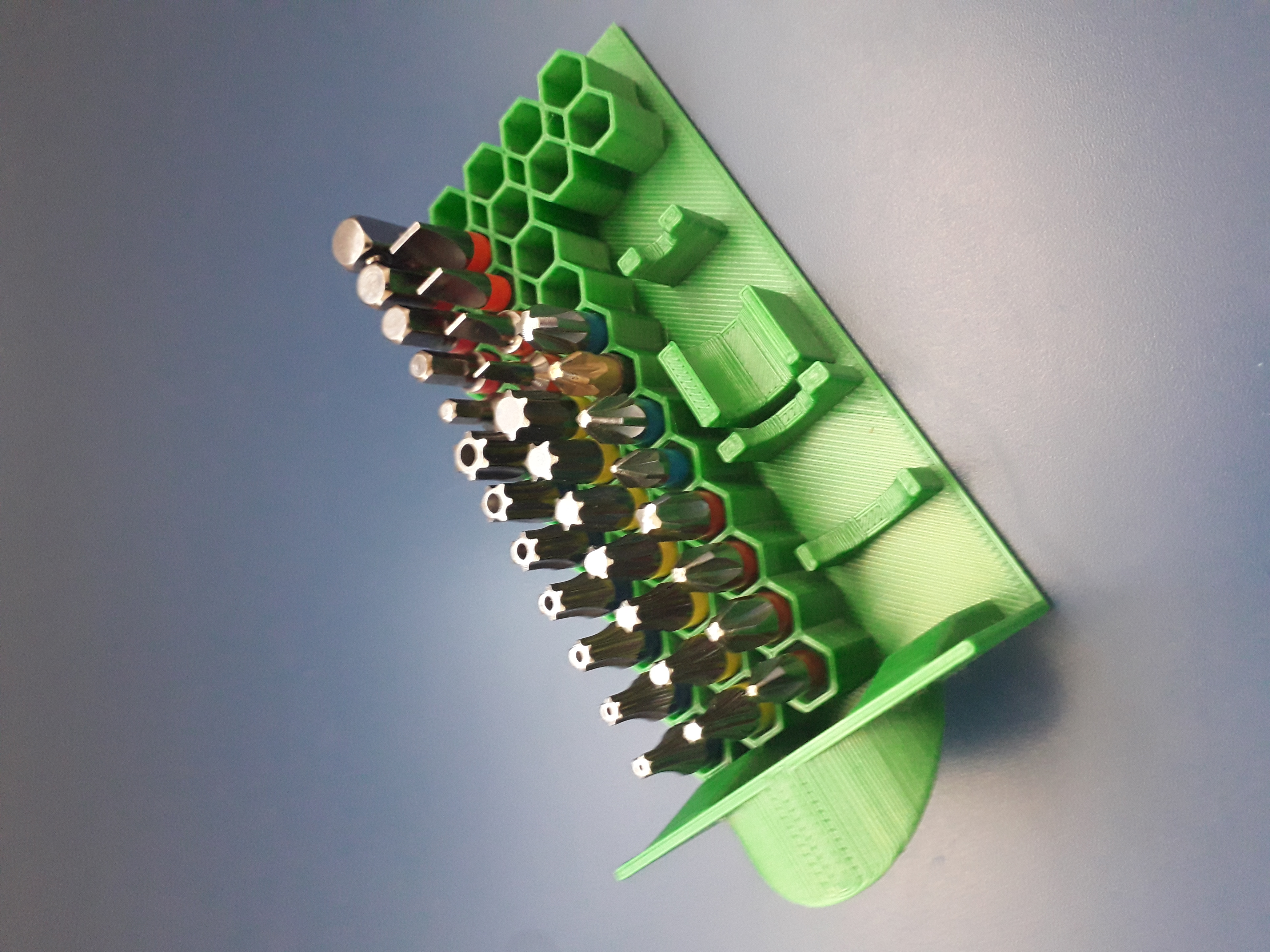 Miniatura 13 do modelo 3D Hex bit storage box