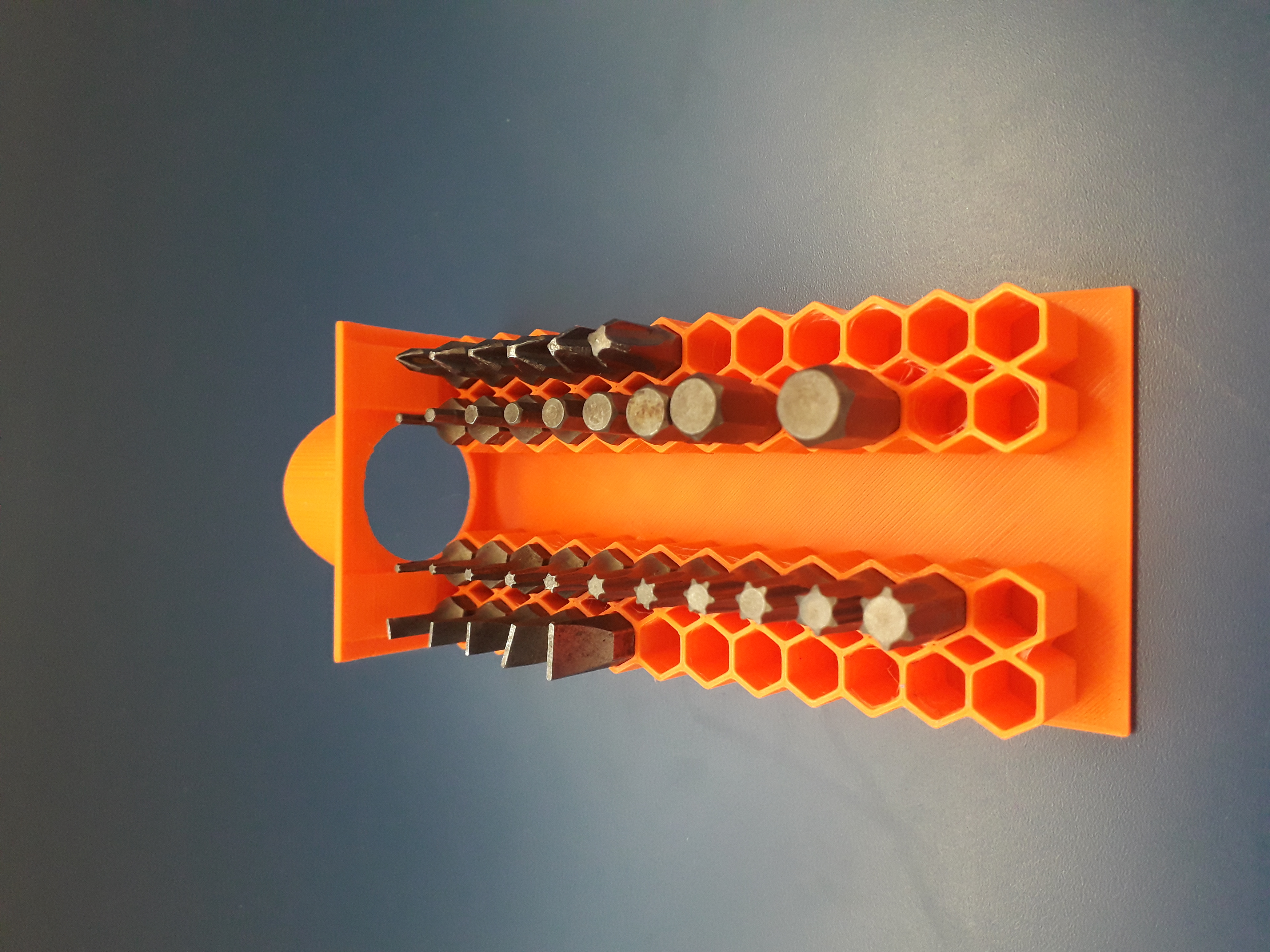 Miniatura 7 do modelo 3D Hex bit storage box
