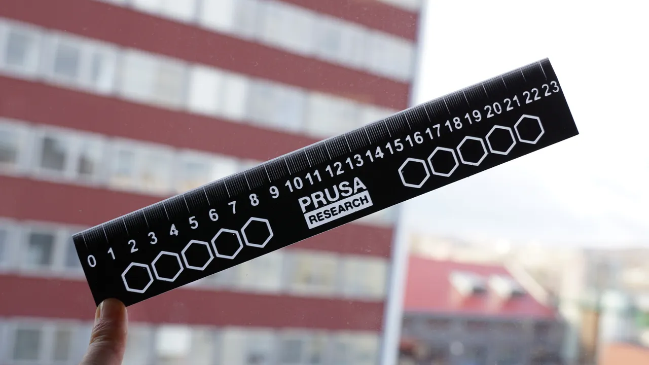 Ruler 15 and 23 cm - Prusa Research by RaQic | Download free STL model ...