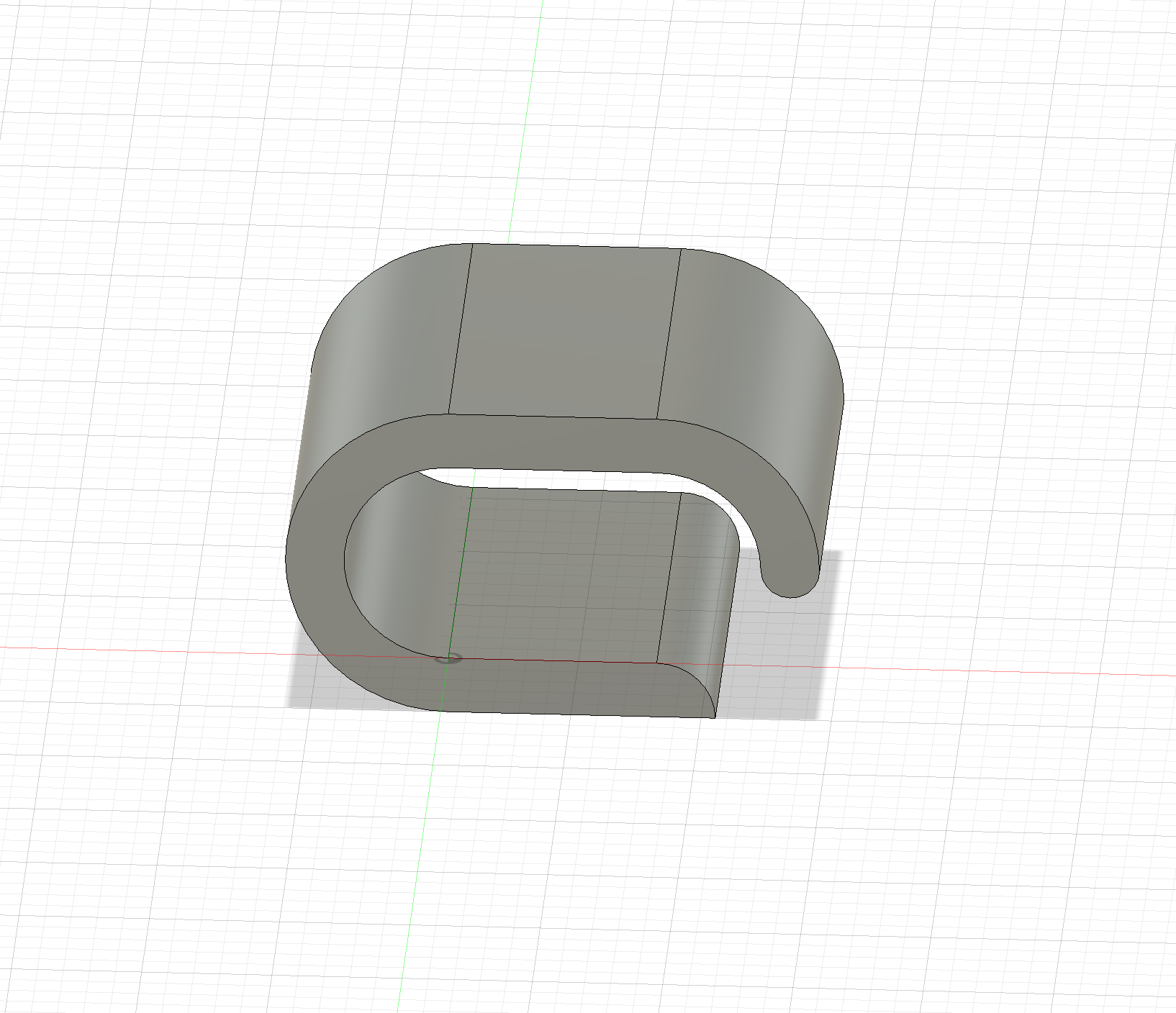 Miniatura 3 do modelo 3D Compact Cable Clip (Parametric)