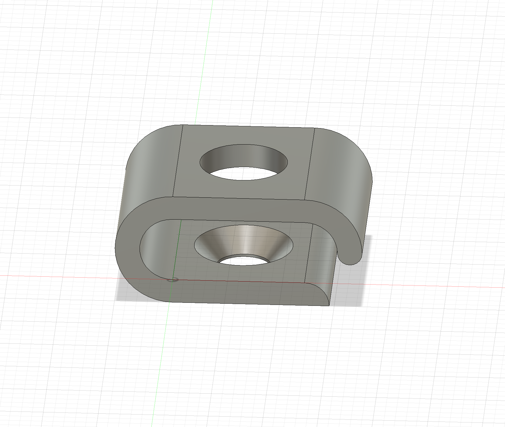 Miniatura 4 do modelo 3D Compact Cable Clip (Parametric)