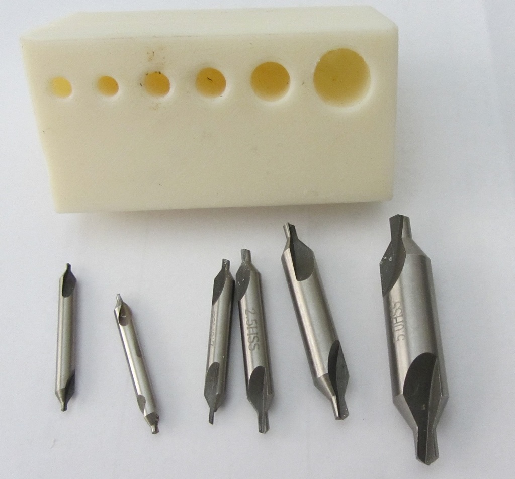 Parametric Center Drill Holder for Lathe by Projunk Download free STL