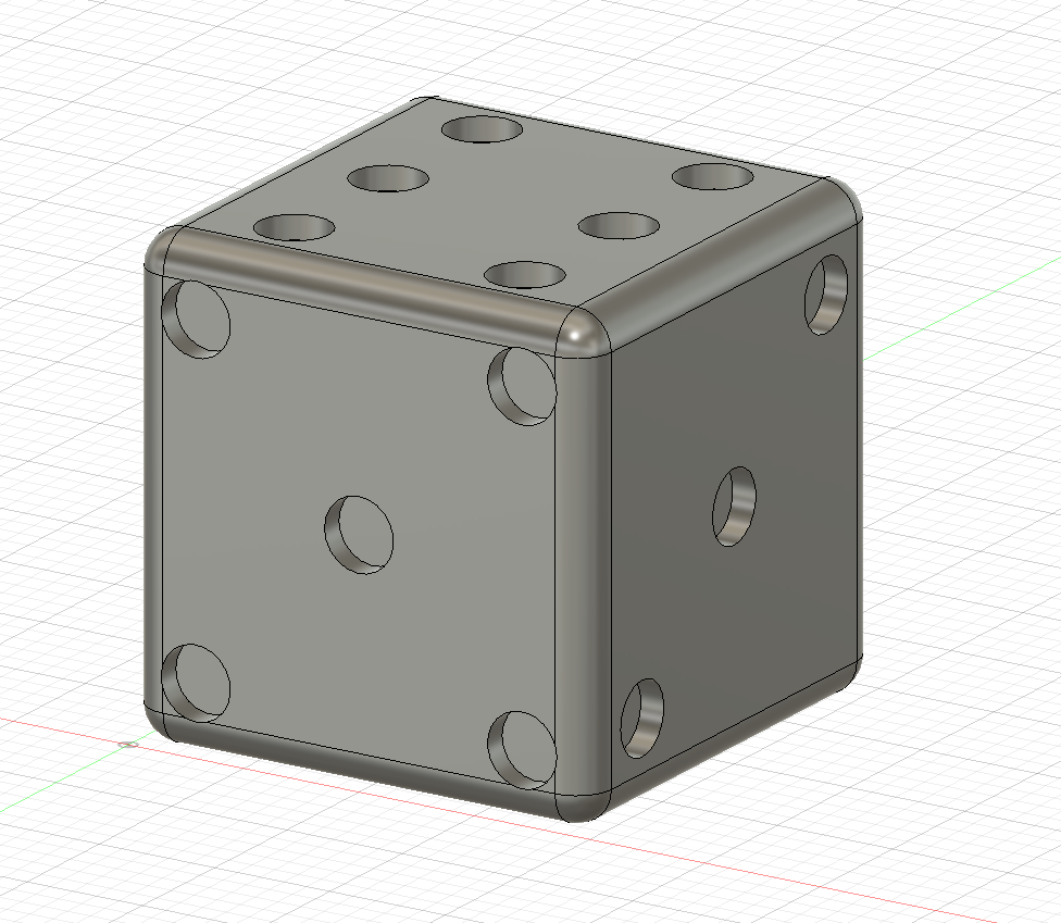 Dice Calibration Cube