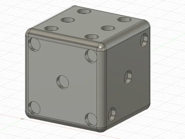 Dice Calibration Cube