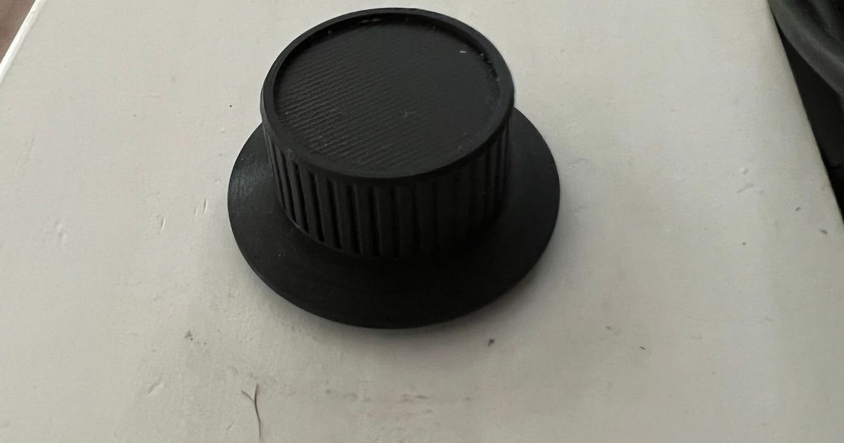 Atari Tempest spinner knob by Will Download free STL model