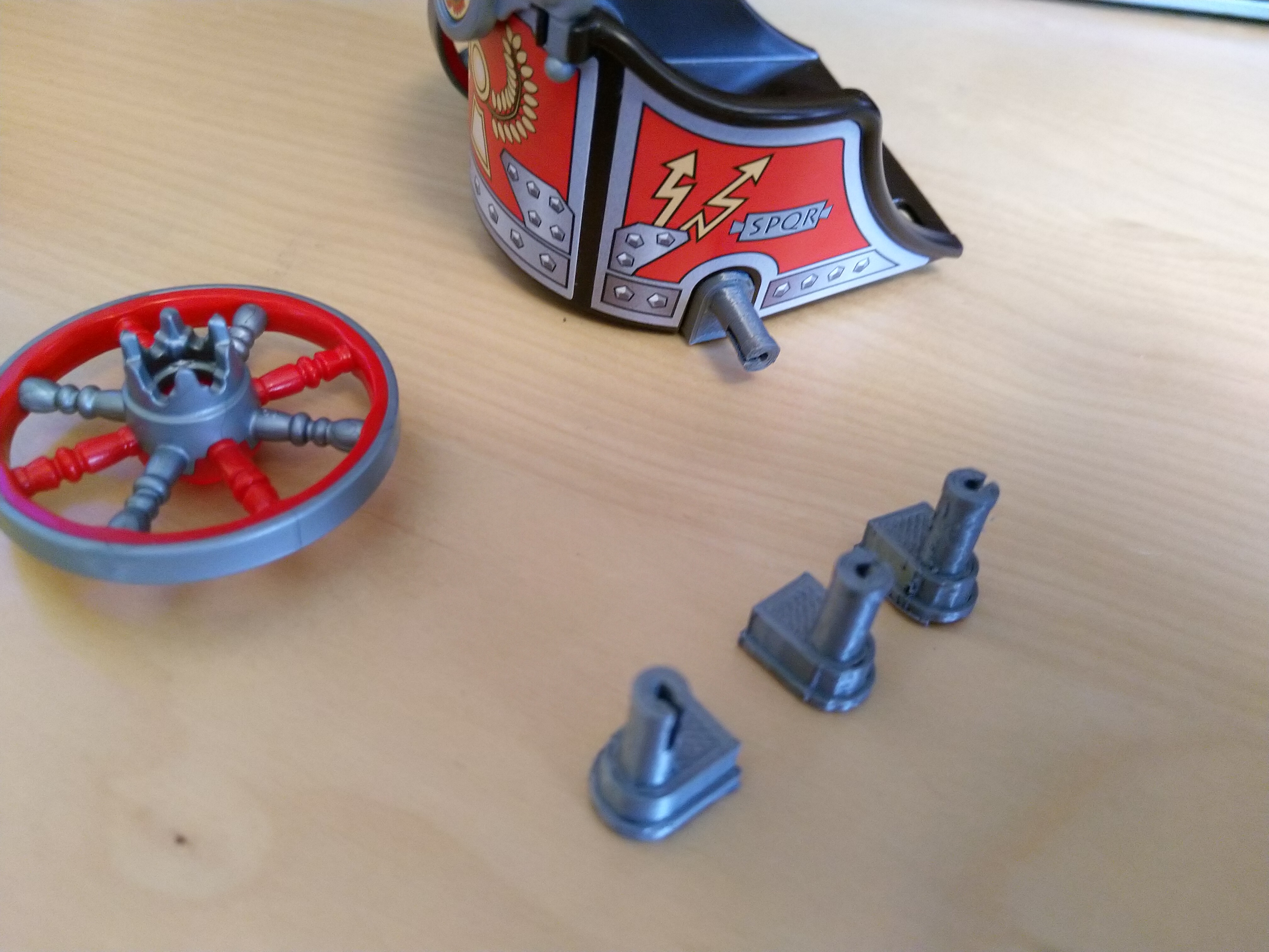 Replacement Axl for Playmobil Roman chariot