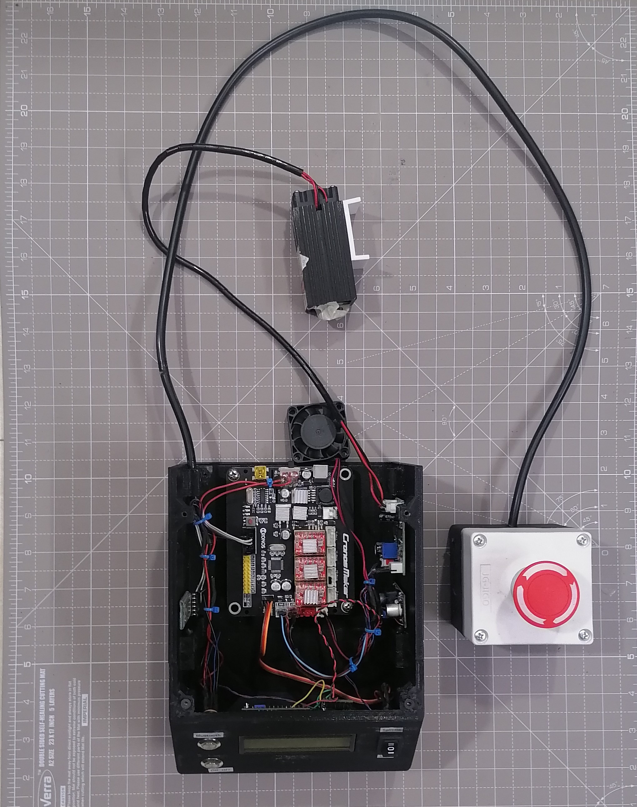 Upgrade CNC Control Box by RP HOBBYIST Download free STL model