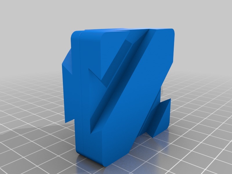 Miniatura 5 do modelo 3D Impossible Dovetail Cube