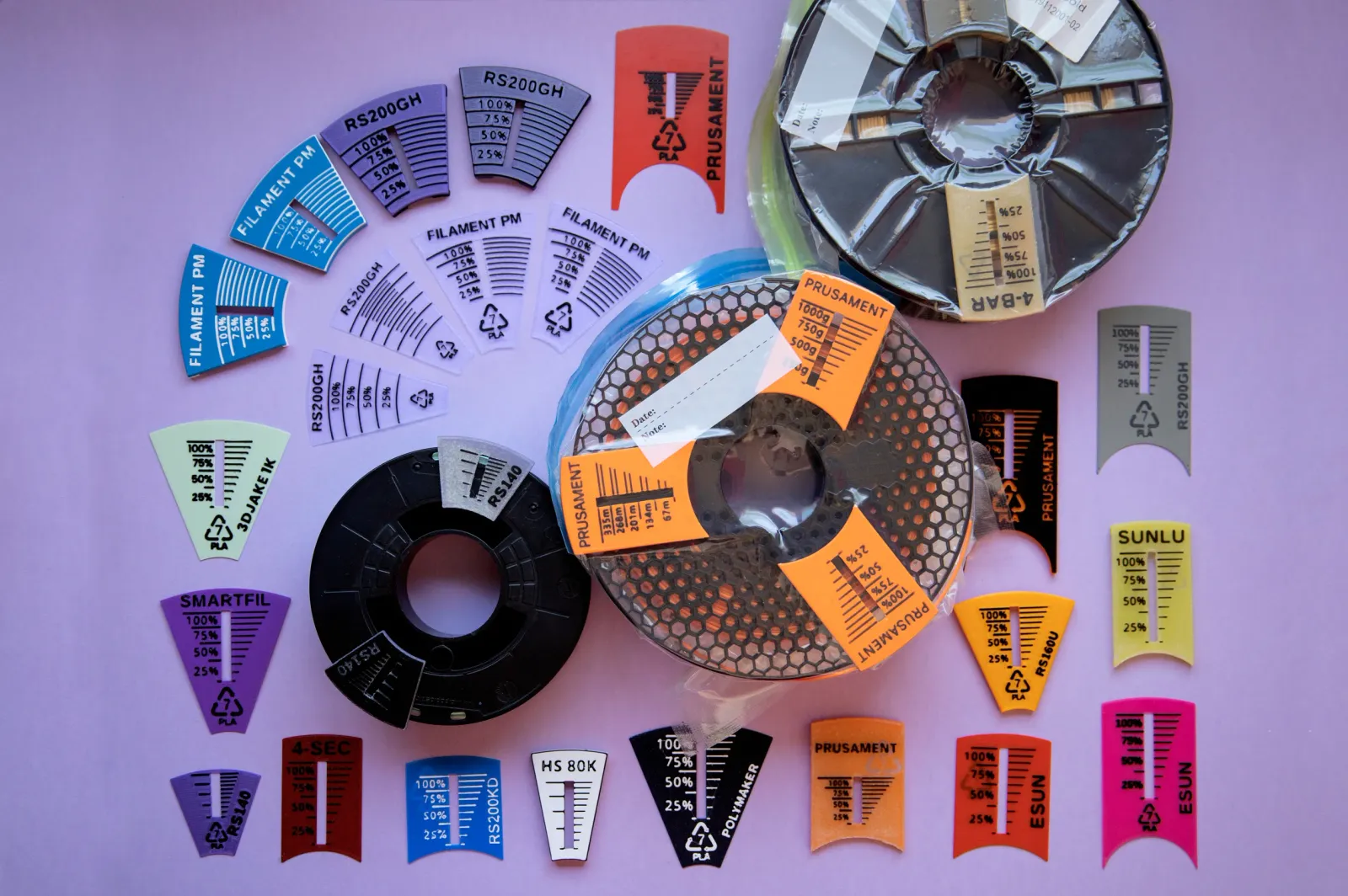 Remaining filament scales
