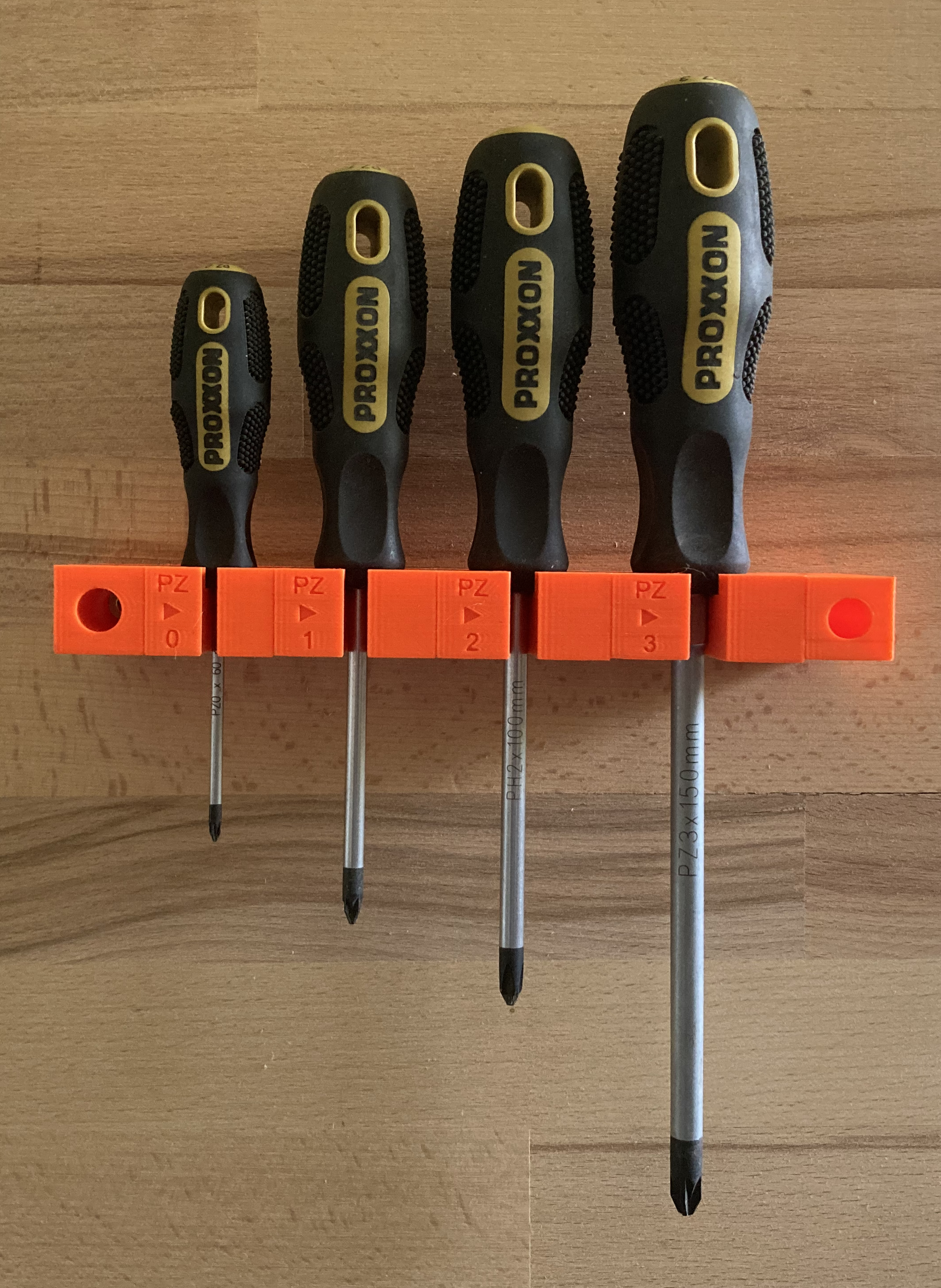Halter für FLEX-DOT-Schraubendreher von PROXXON - Außensechskant-Schraubendreher