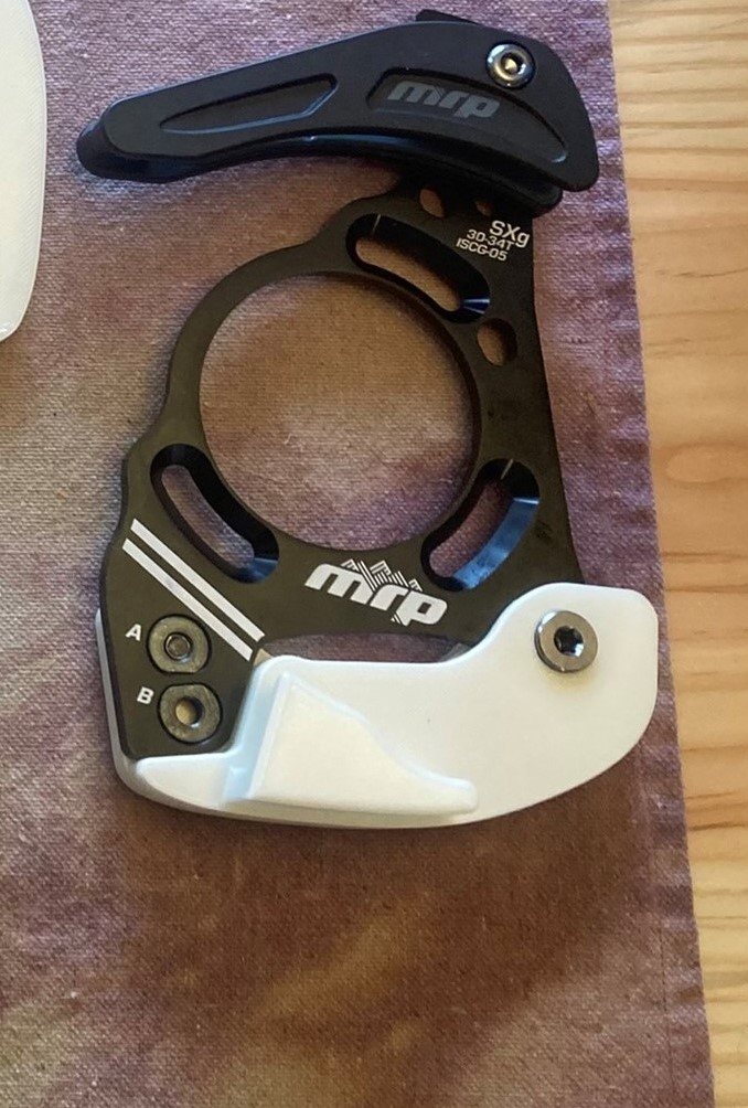 Lower guide/bash guard for MRP SXg chainguide by pinspanner Download