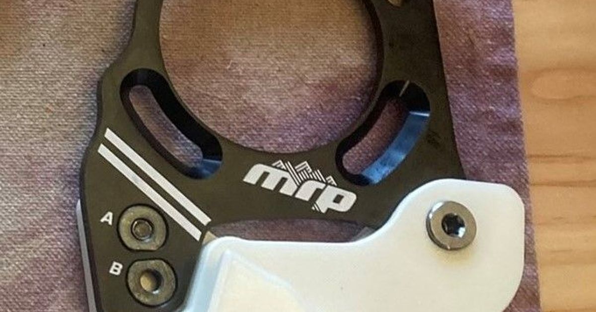 Lower guide/bash guard for MRP SXg chainguide by pinspanner Download