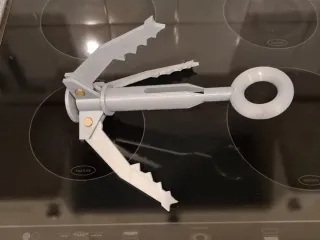 Printable Grappling Hook 3D model 3D printable