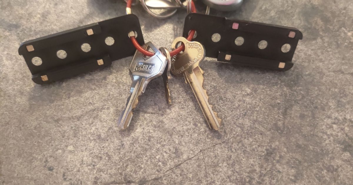 key cradle / Keyring by Pauley smalls Download free STL