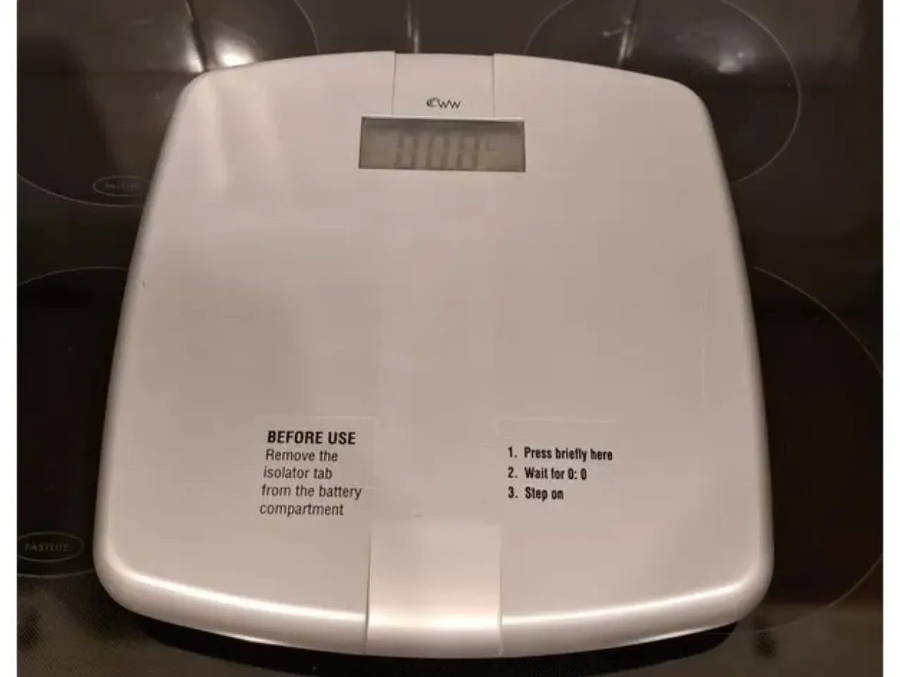Weight Watchers Scale Foot by Darrell Strike