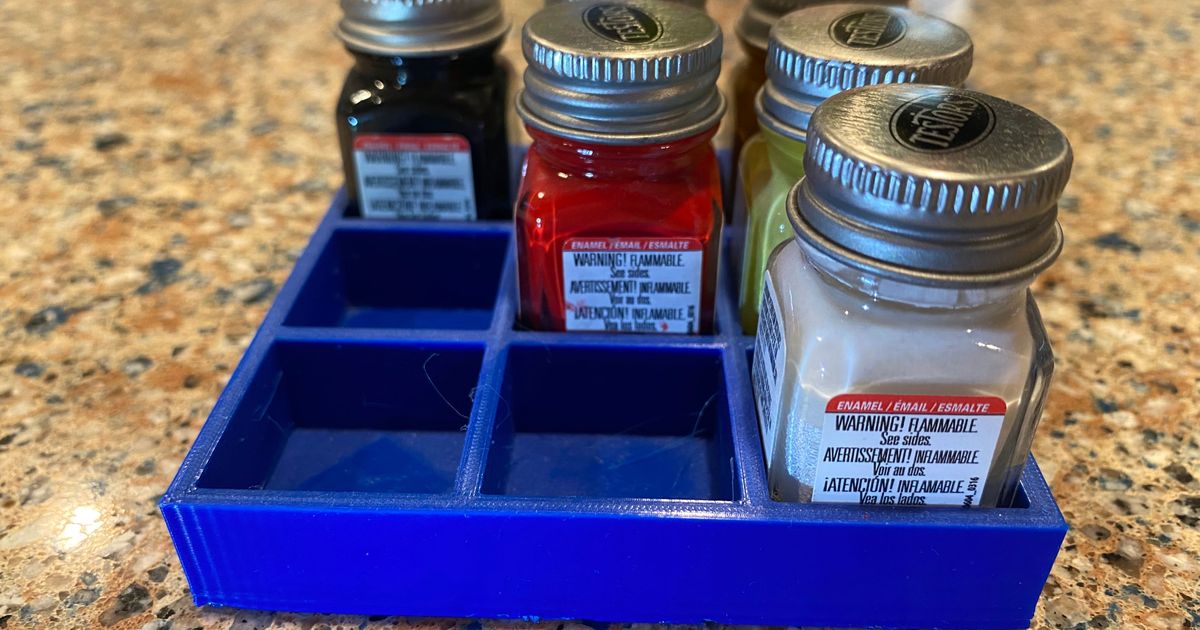 Testor's Model Paint Rack by ericsnis Download free STL model