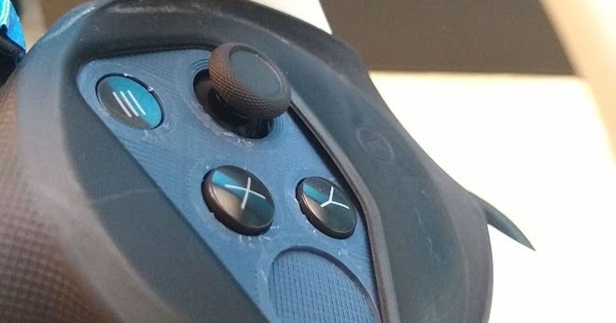Oculus quest 2 Controller Plate Replacement 1.0 by EKLEW Download free STL model