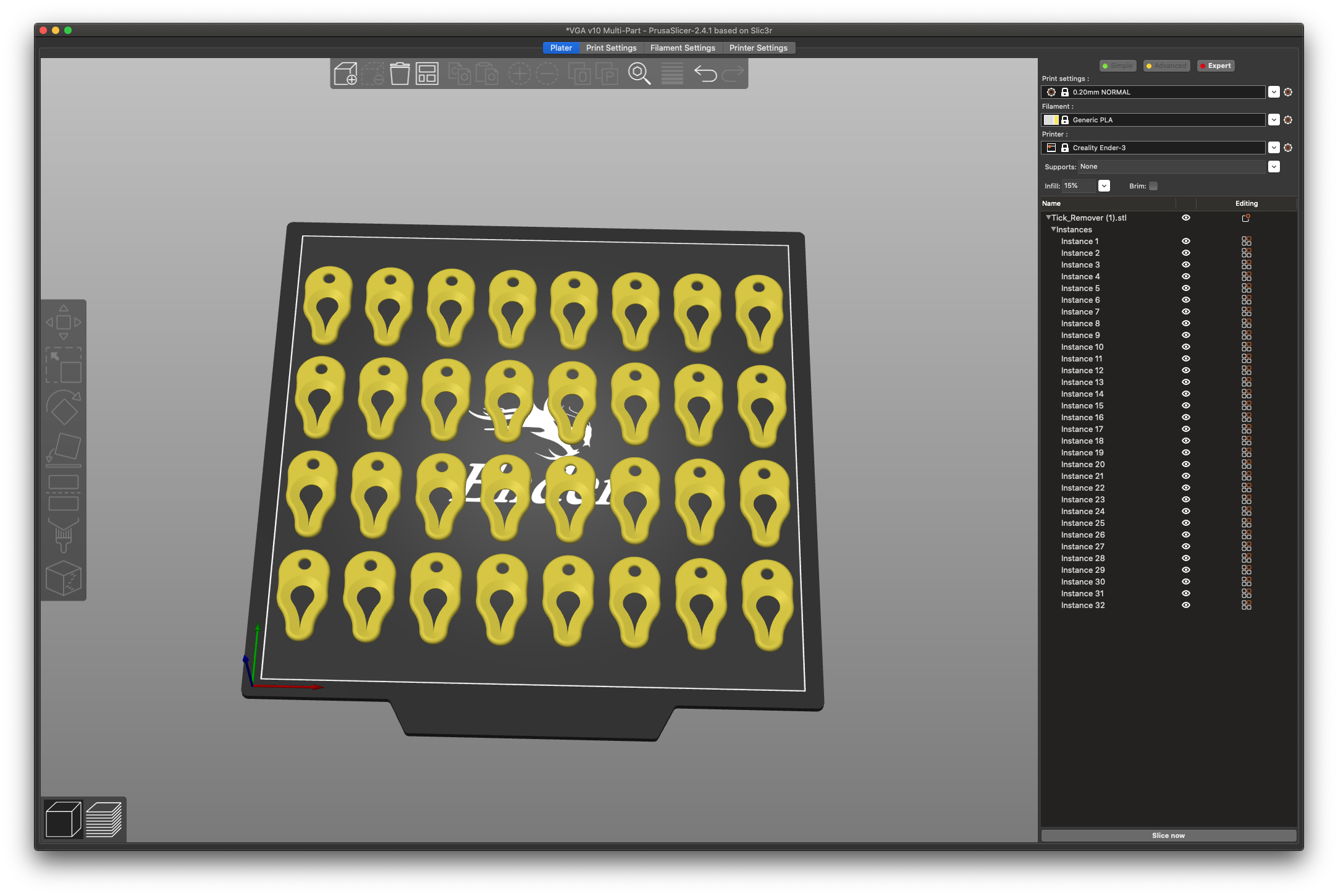 Miniatura 3 do modelo 3D Minimalist tick remover