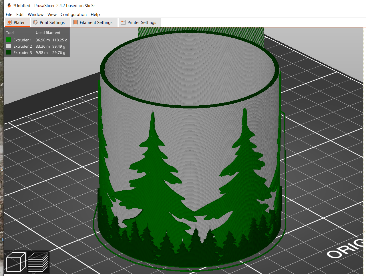 Forest Pencil Holder