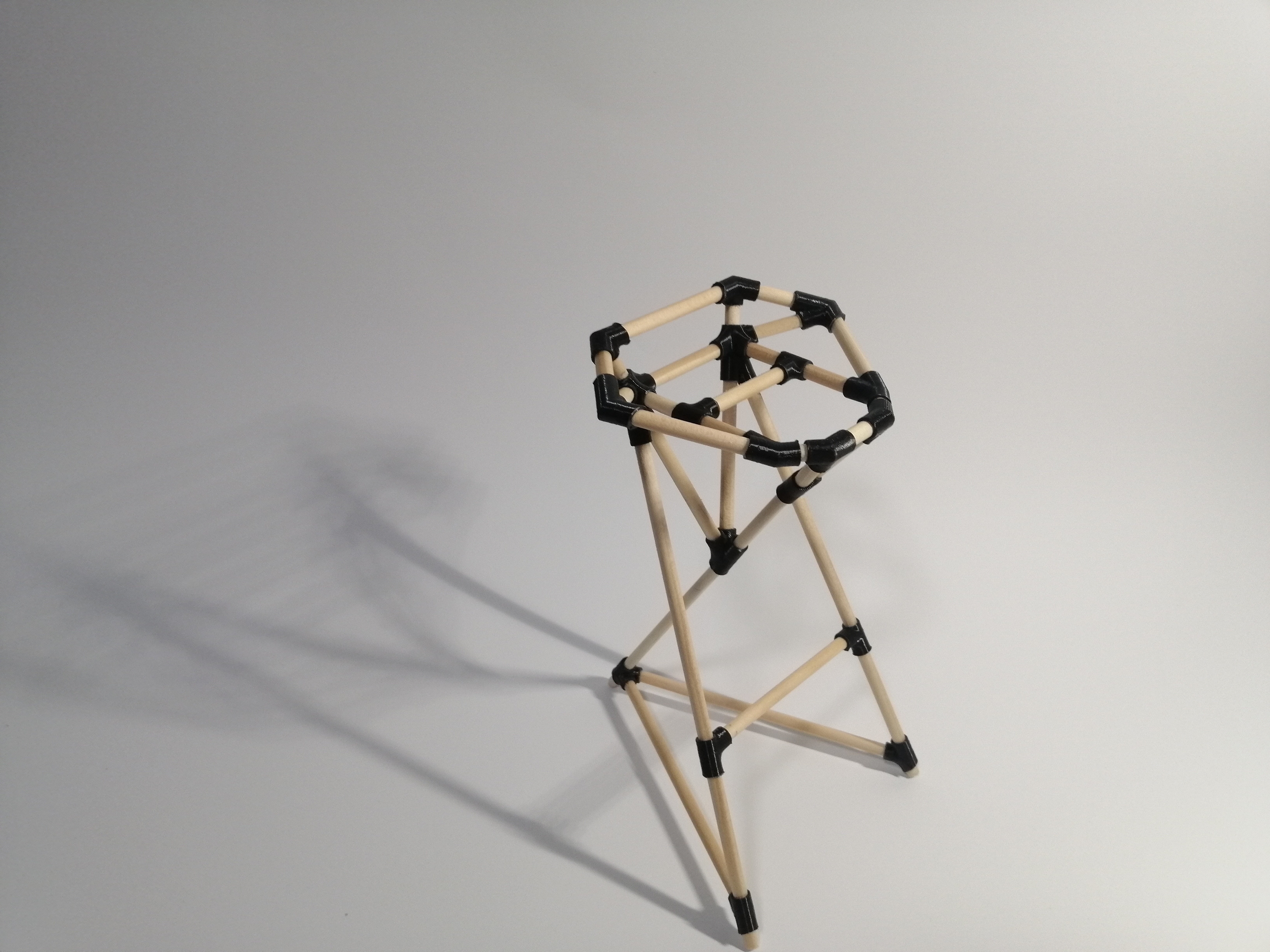 Miniatura 5 do modelo 3D Trigon | Bar Stool