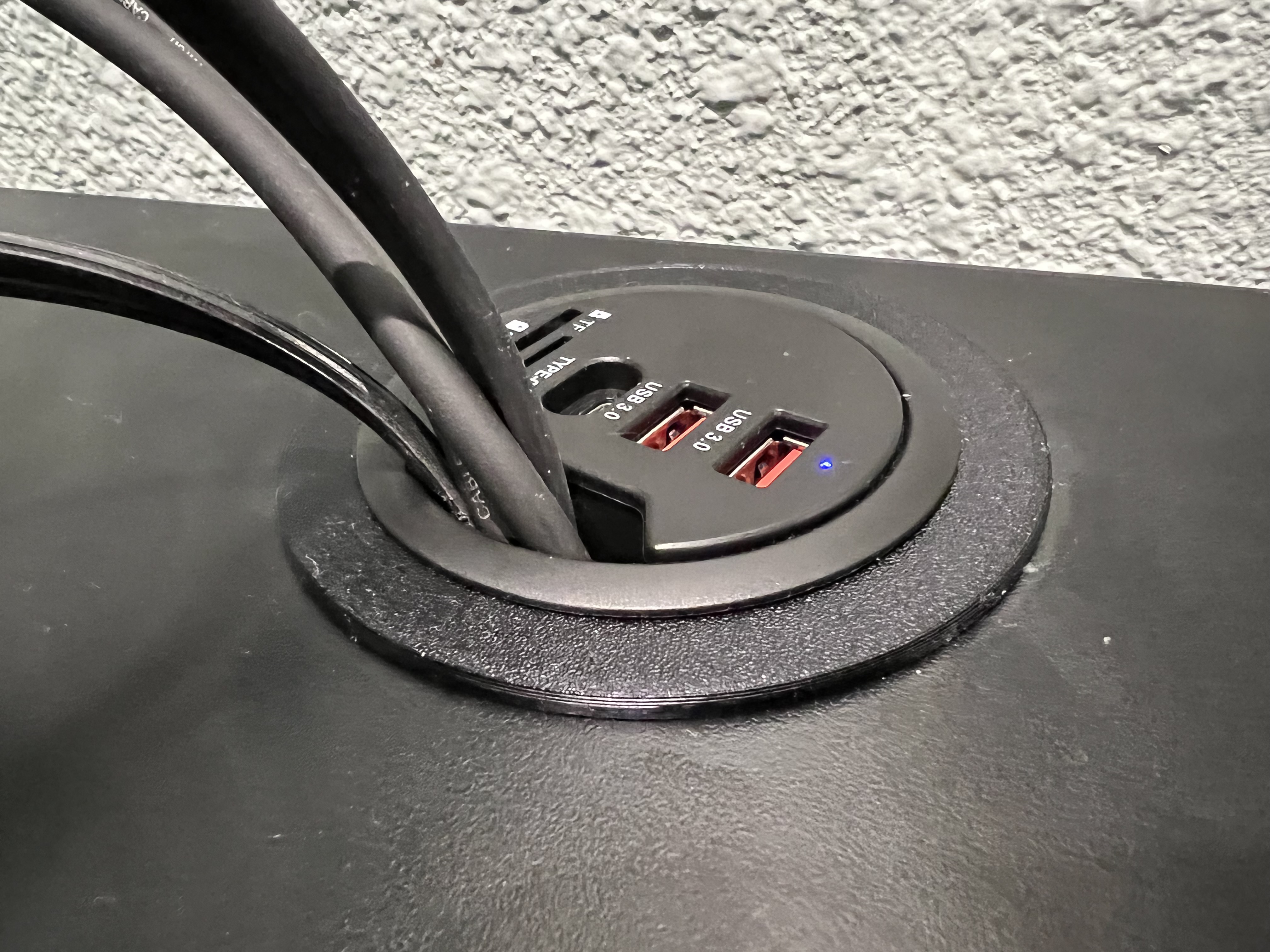 Desk Grommet Adapter for USB Hub