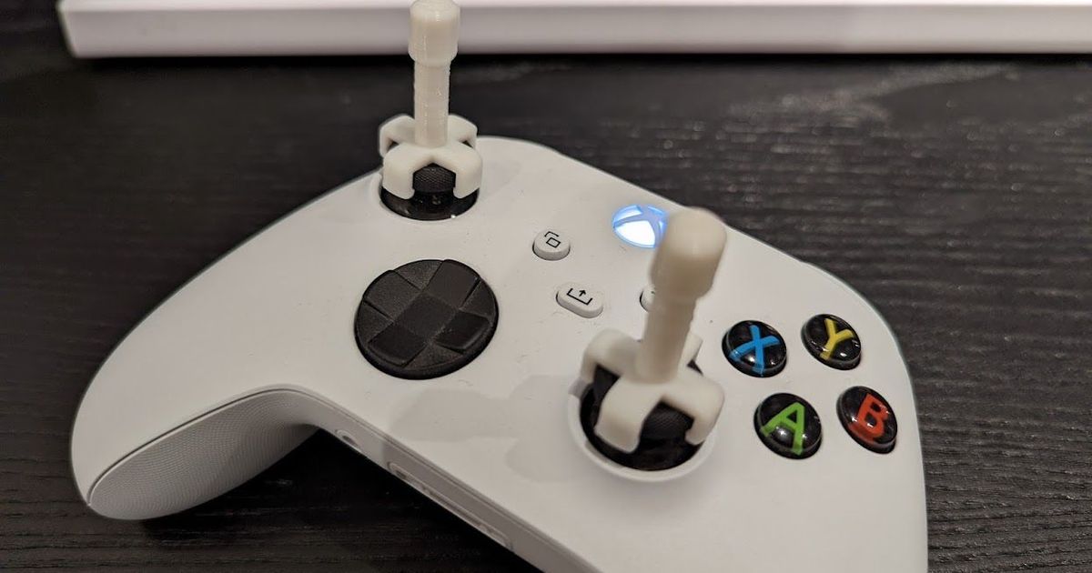 Xbox Drone Controller Sticks by Xaasta Download free STL model
