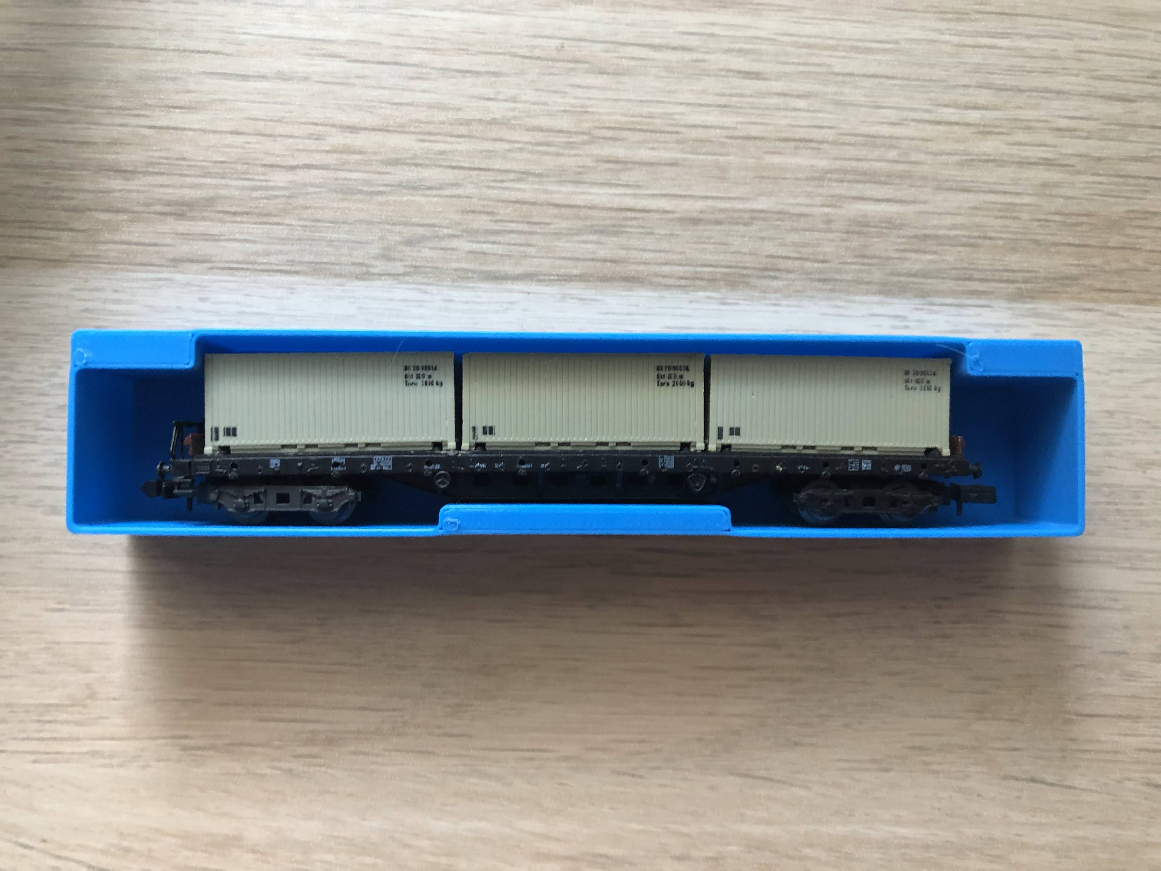 Container train box - PIKO N scale