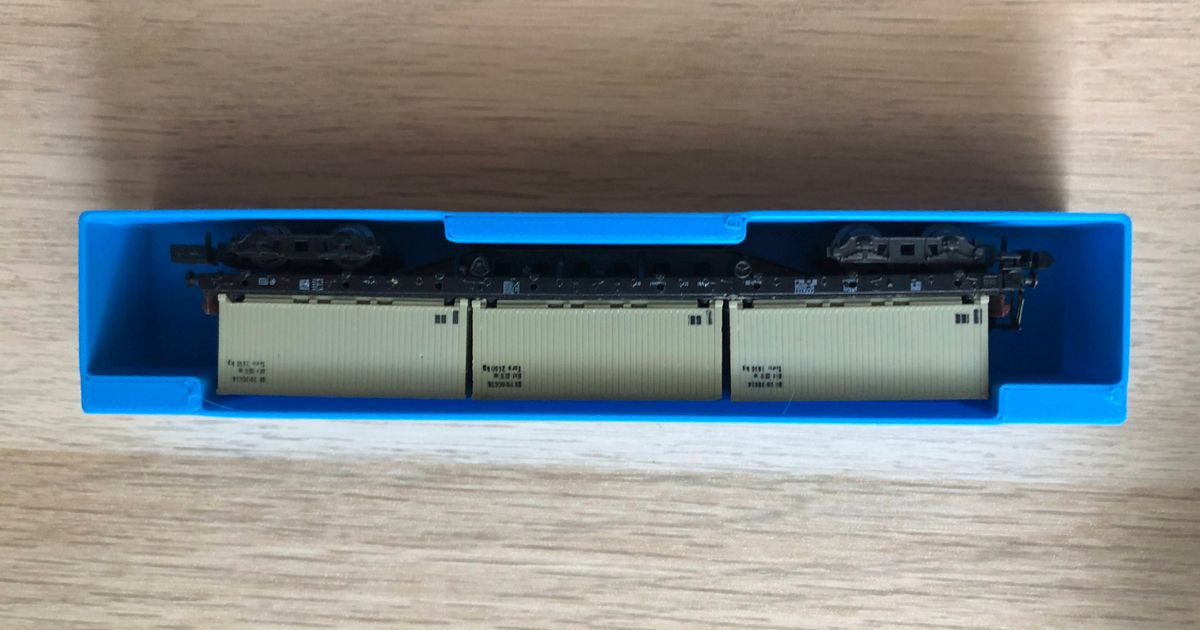 Container train box - PIKO N scale por Petr A. | Descargar modelo STL ...