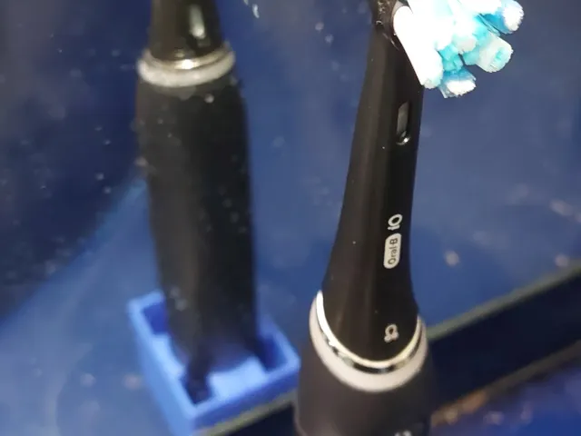 Parametric support for any toothbrush. Tested with Oral-B iO series 9