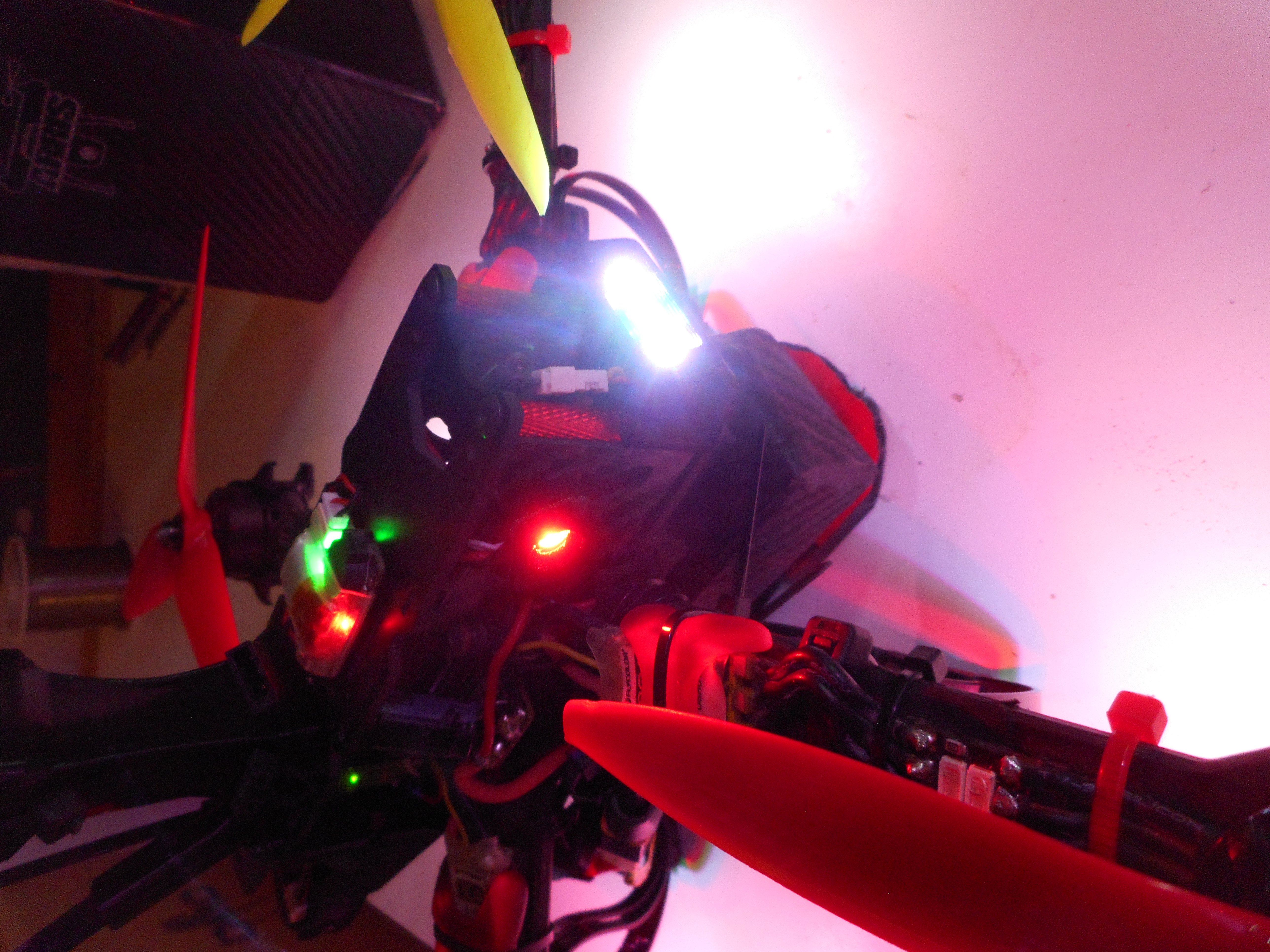 Drone Light Kit for standoffs at 25mm to C. / 32mm to C.