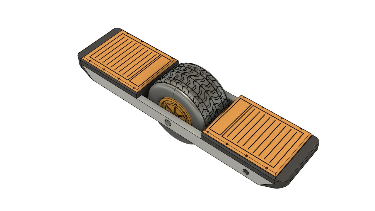 Onewheel skateboard (thumb size)
